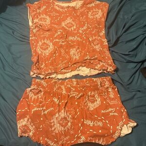 Disney Orange Sleepwear Set